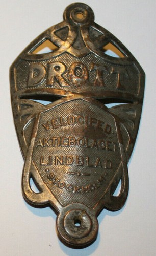 Drott bicycle badge - bicycle,