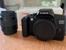 Reflex Analogica pellicola CANON EOS 5000 macchina fotografica con 38-76 mm