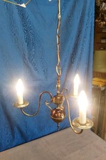 Lampadario In Ottone Stile