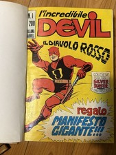 Devil  Corno Raccolta Completa Rilegati/  Adesivi  2 Poster