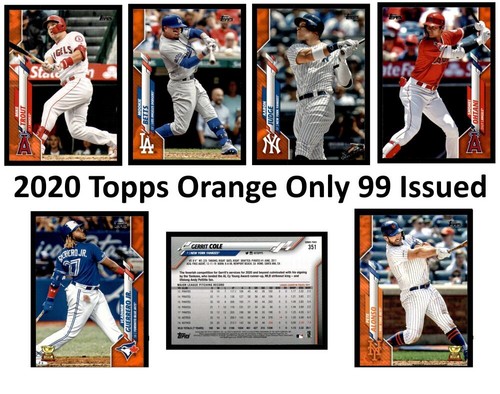 2020 topps orange - 2020,