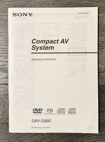 Sony manuale uso guida - manuale, d'uso