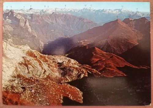 Carnia vista dal monte - vista, m