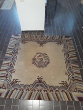 Tappeto Tibetano in lana di fabbricazione artigianale. Misure cm. 200 x 200