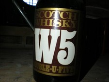 Whisky Scotch W5 Rare Blended