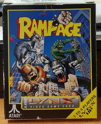 Rampage atari lynx - atari,