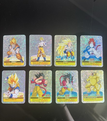 Lamincards argento dragonball - argento,