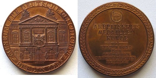 Helmut könig medaglia rame - könig, di