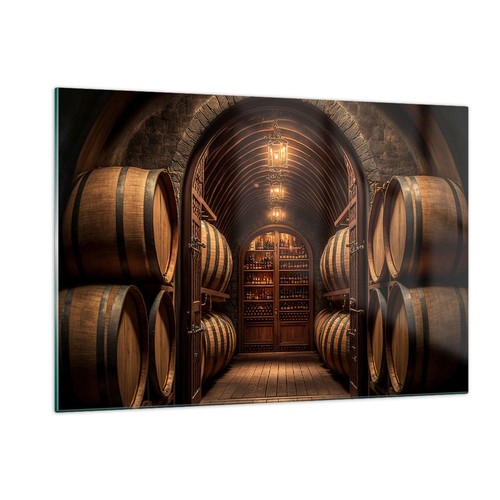 Quadro vetro 120x80cm vino - vetro,