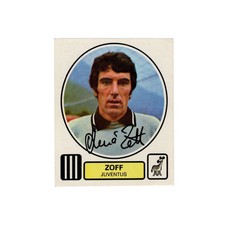 DINO ZOFF Figurina Autografata