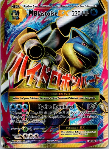 Blastoise 102 108 rare - m, ex