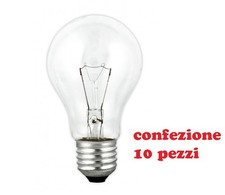 Confezione 10 Lampadine a