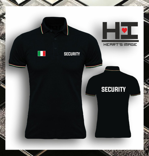 Security polo tricolore tshrt - polo,