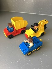 Lego Duplo Camion ribaltabile, carro attrezzi e auto.