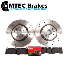 Renault Megane Coupe Rs 250 265 Trofeo 275 Dischi Freno Anteriori Forati Mintex