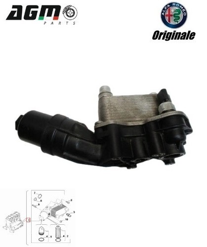 Supporto radiatore olio motore - radiatore,