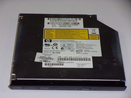 Unità disco ottico - dvd-rw, hp