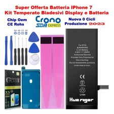 Batteria iPhone 7 1960mAh Nuova 0 Cicli Chip Ti Oem Kit Attrezzi