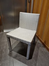 SET 3 sedie Gervasoni colore Bianco in Alluminio e Polietilene