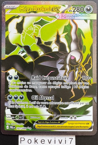 Carte pokemon mega darkrai - pokemon, mega-darkrai