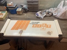 Insegna Targa Tabella No Smaltata Fiat