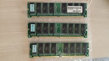 384MB (3 x128MB) RAM PC133 168-PIN SDRAM Mtec MEMORIA RAM PC DESKTOP DOPPIA FACC