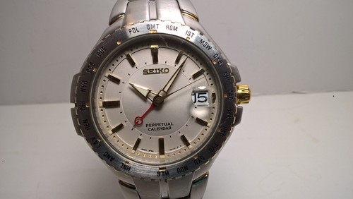 Seiko bicolore sbqj002 - seiko,