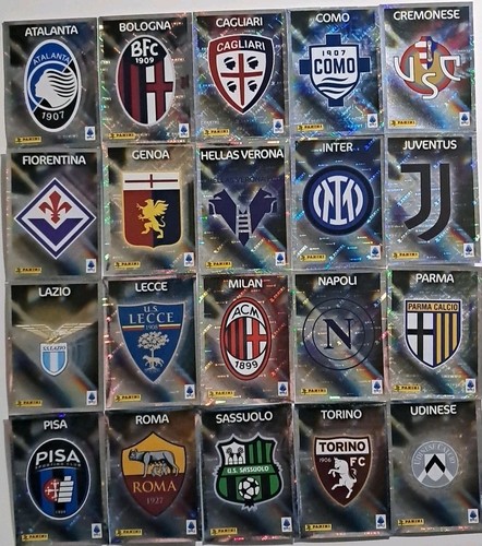 Calciatori panini set scudetti - set,