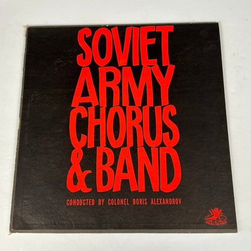 Soviet army chorus band lp - army,