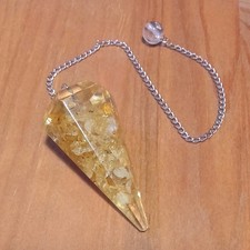 Pendule Orgonite Facetté