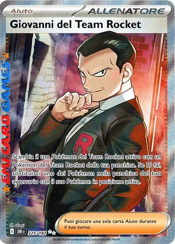 Giovanni del team - giovanni, rocket