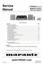 MARANTZ MR2020 LAYLA Schematic