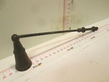 VECCHIO ANTICO  SPEGNICANDELA SPEGNIMOCCOLO IN BRONZO 