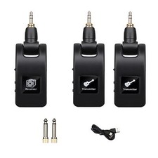 Trasmettitore e ricevitore audio per amplificatore per chitarra senza fili
