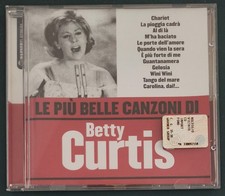 Betty Curtis Le Più Belle Canzoni CD Come Nuovo