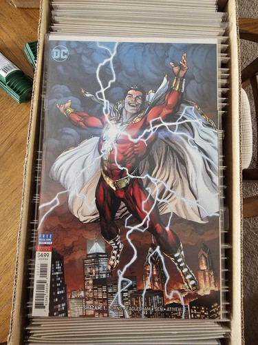 Shazam variant cover - shazam!,