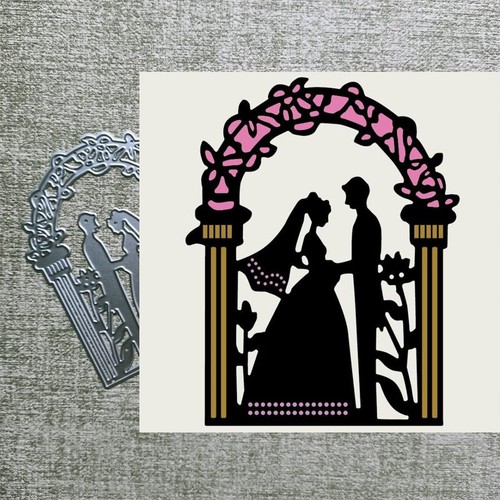 Matrimonio arco coppia metallo - matrimonio,