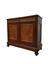 Credenza Umbertina in noce e radica  - fine 800 - madia .-credenzina buffet