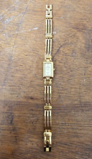 Raro ROMANSON LUXURY vintage (anni 80?) Orologio OROLOGIO DONNA SVIZZERO quarzo placcato oro