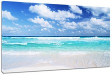 Quadro Moderno Arredamento Paesaggio Mare Spiaggia Relax Stampa Tela Arredo Casa