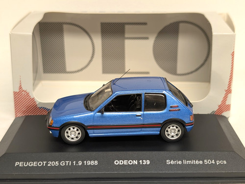 Odeon peugeot 205 - 1:43, gti
