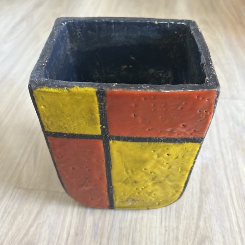 Ceramica oggetto mondrian - ceramica-oggetto, "mondrian"
