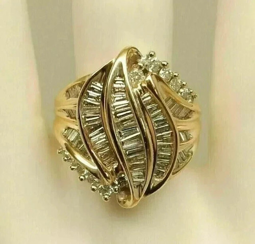 Anello anniversario grappolo - a,