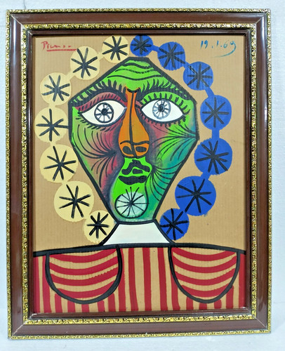 Pablo picasso oil - picasso, on