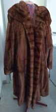 CAPPOTTO VISONE  VINTAGE SAGAMINK SUPERB QUALITY RACHED 