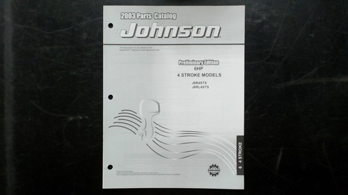 Johnson 2003 catalogo ricambi - 2003,