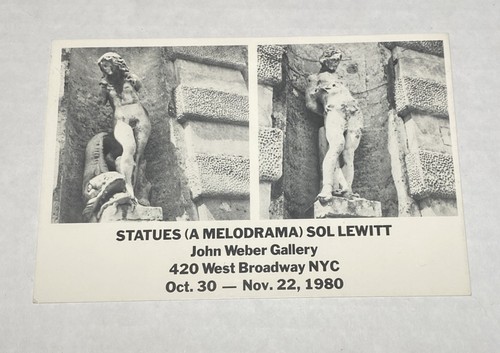 Sol lewitt originale 1980 - sol,