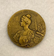 Medaglia Art Nouveau Francia