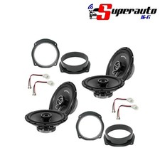 MACROM Kit completo fit Lancia Delta III Anteriore e Posteriore casse auto