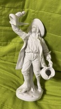 Statuina in porcellana Richard Ginori Capodimonte - Acquaiolo Difetto